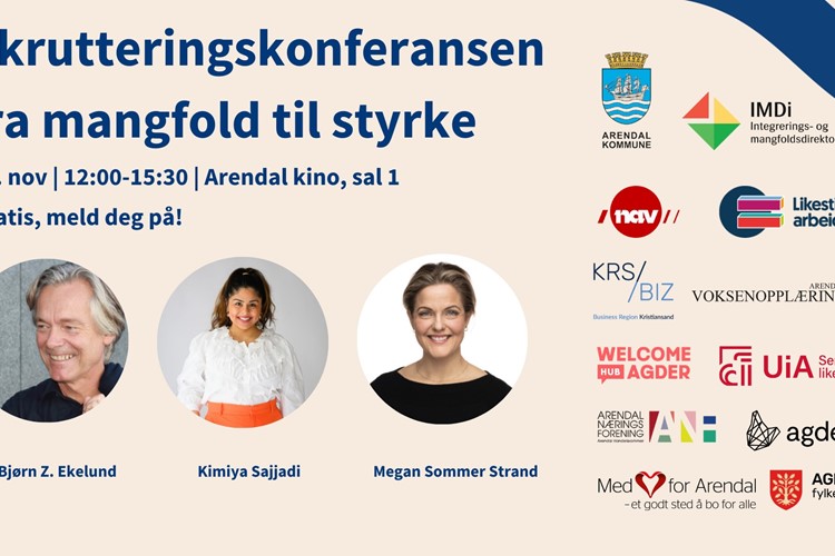 Fra Mangfold Til Styrke Rekrutteringskonferansen (1920 X 1080 Px) (1) (003) (2)